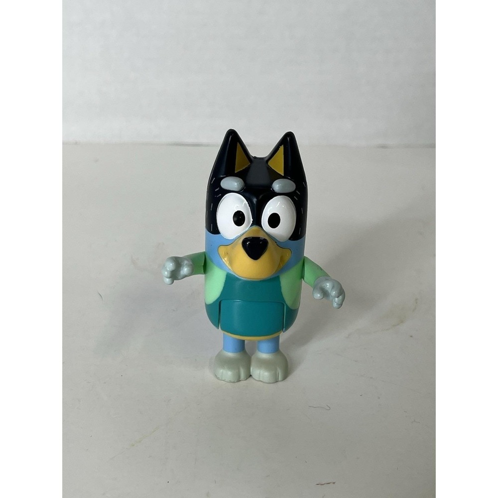 Bluey BANDIT Heeler Dad Figure in Swim Suit Swimsuit Beach Day Replacement‎
